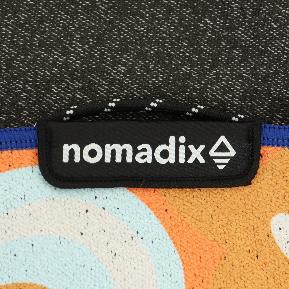 nomadix（nomadix） タオル 大判 ヨガ ビーチ アウトドア GROOVY FLOWERS BLUE ORANGE TOWEL 1700010158231