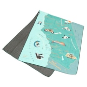タオル 大判 ヨガ ビーチ アウトドア CALIFORNIA MAP TOWEL 1700010164231
