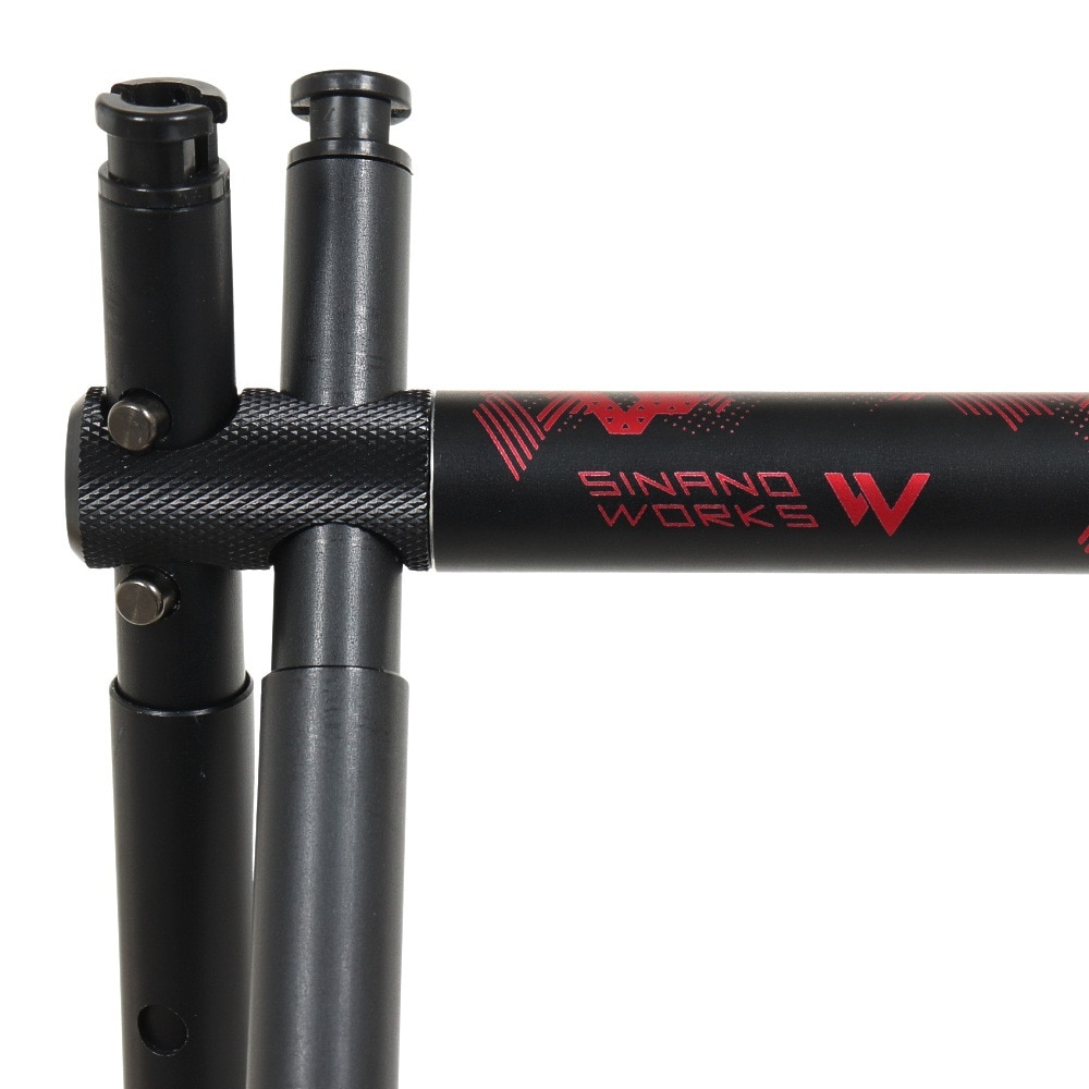 シナノ（SINANO） 2周年限定 ハンガーラック スナイプ ハンガー レッド 3段階調節 耐荷重10kg SNIPE HANGER LTD RD アウトドア キャンプ