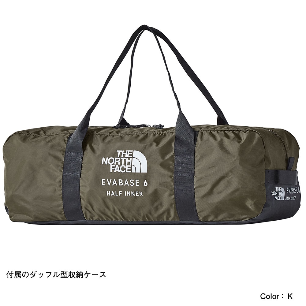 ザ・ノース・フェイス（THE NORTH FACE） テント キャンプ インナーテント 3人用 エバベース6ハーフインナー NV22321 K