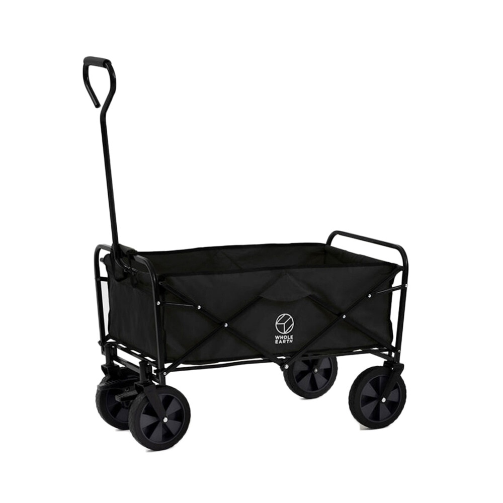 ホールアース（Whole Earth） アウトドアワゴン キャリーカート ストレージ バギー STRAGE BUGGY WE2PDZ49 BLK ブレーキ付き