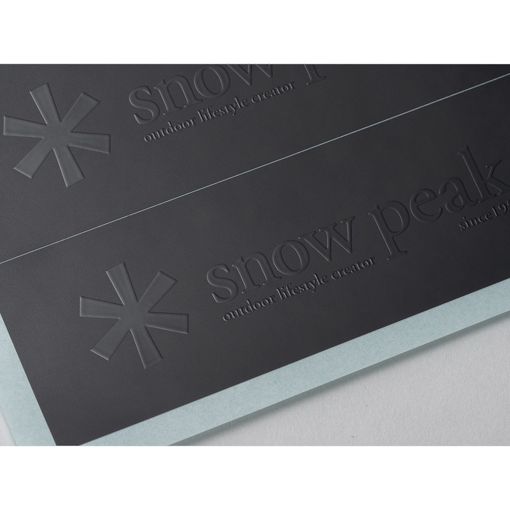 スノーピーク（snow peak） 65周年記念 ロゴステッカーセット NV-065