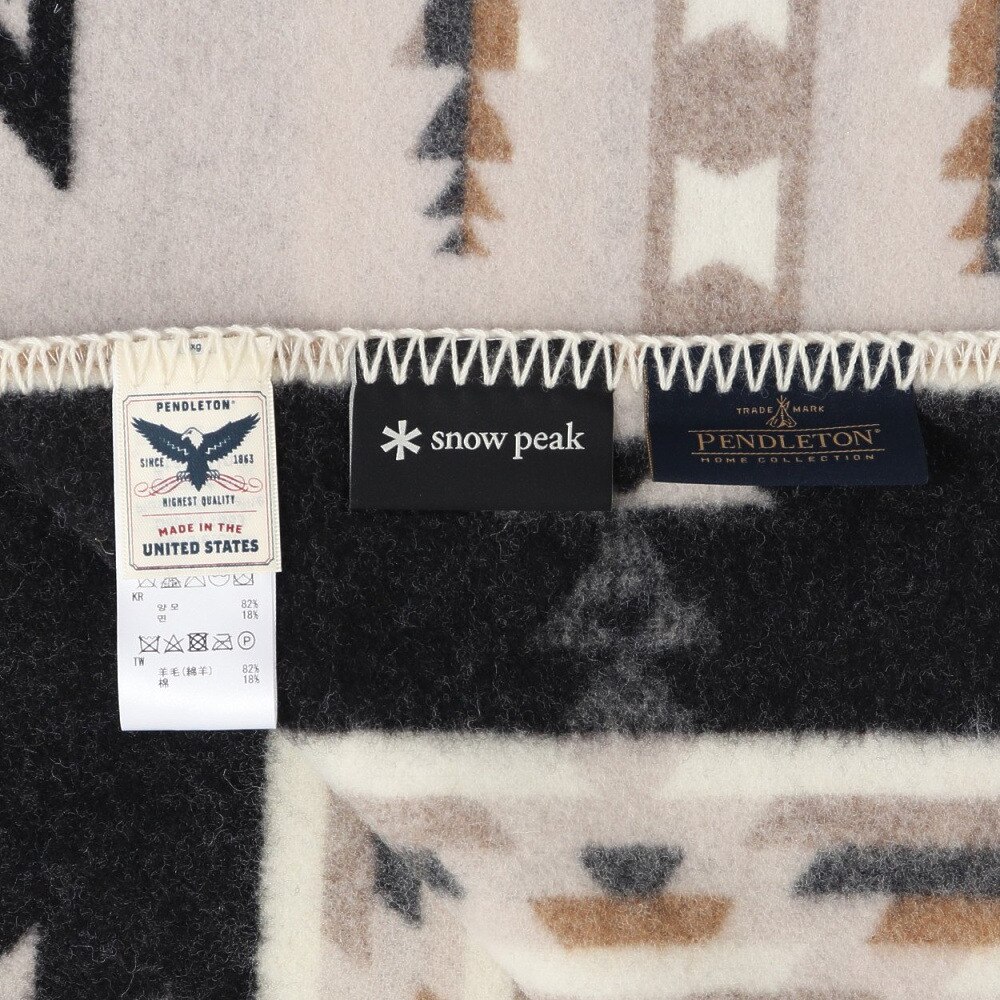 スノーピーク（snow peak） SP×PENDLETON Muchacho ブランケット One Beige SI-PD-23AU001BG ベージュ