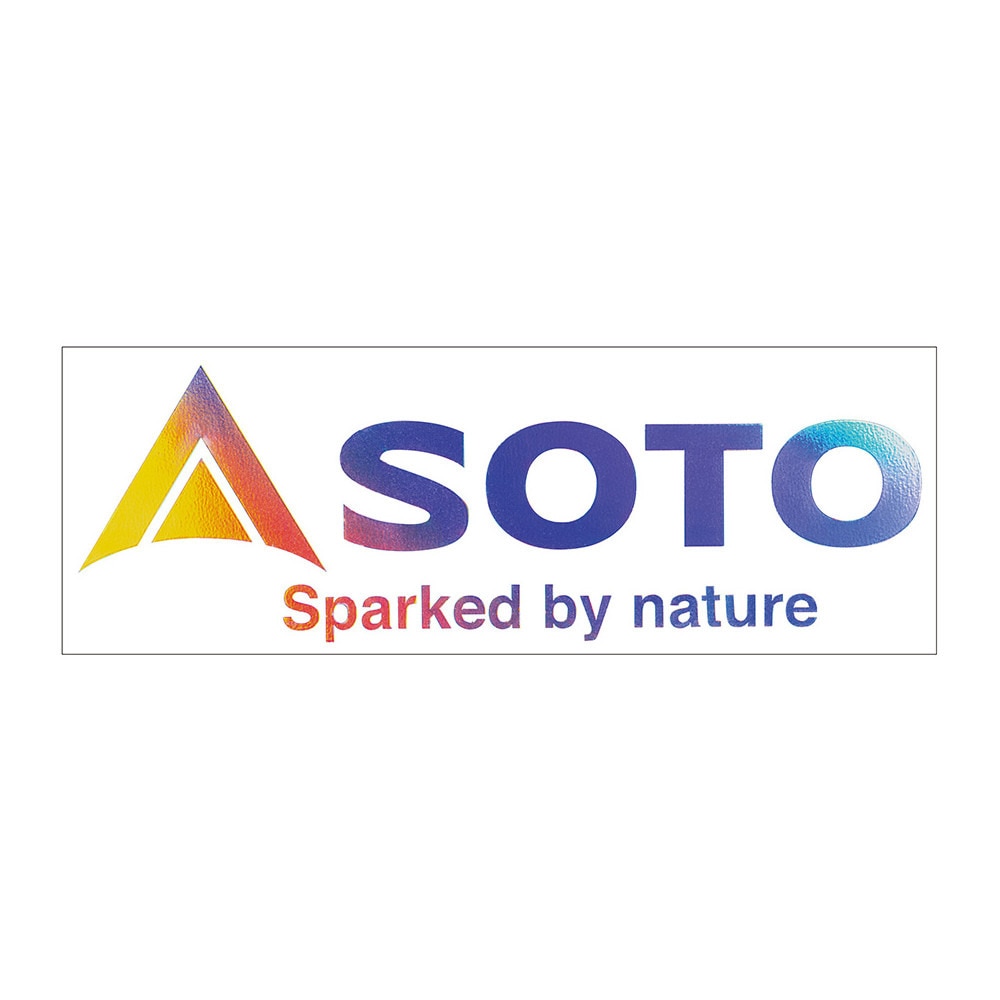 ソト（SOTO） ステッカー ホログラム ST-SMHG