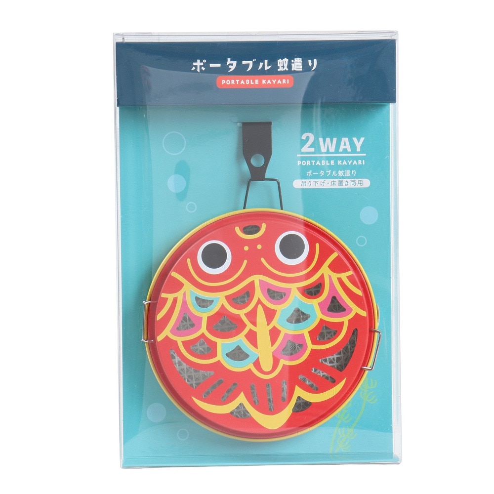 デコレ（DECOLE Co Ltd.） ポータブル蚊遣り 金魚 SK-62664 蚊取り線香ホルダー 持ち運び