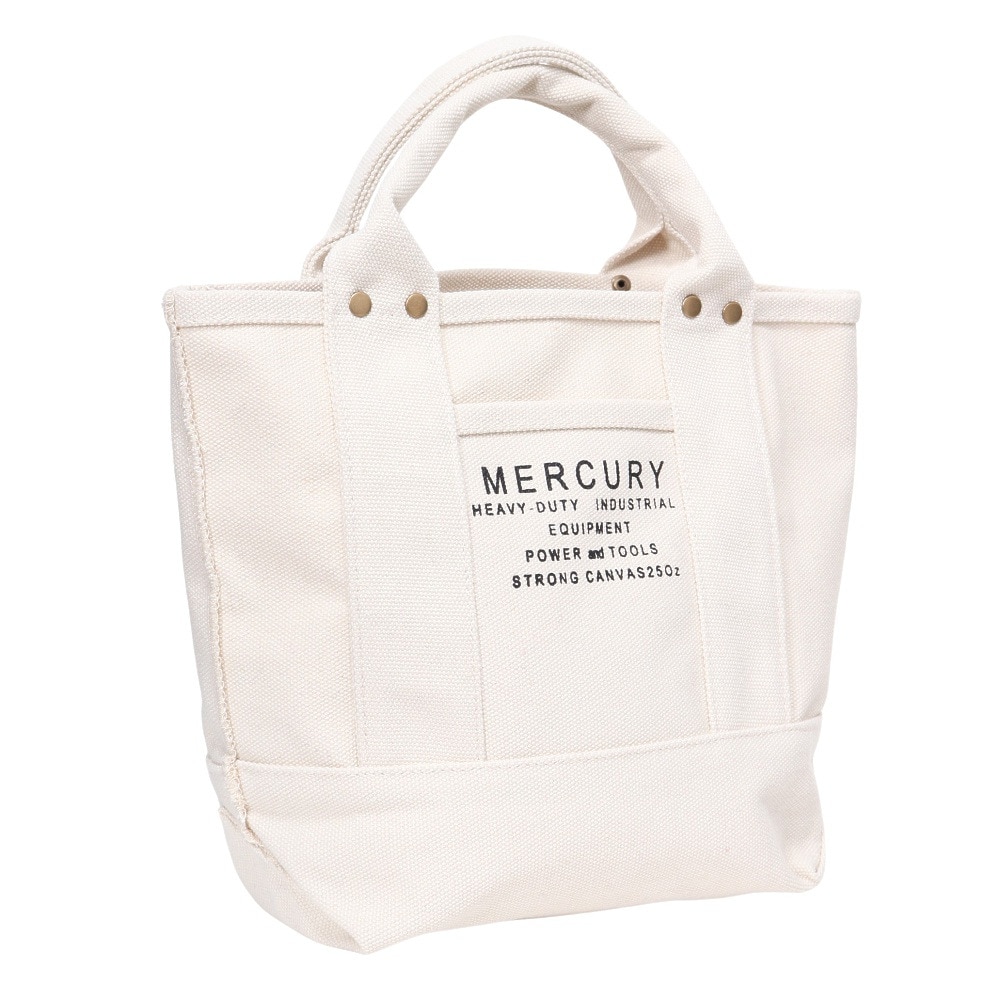 マーキュリー（MERCURY） キャンバストートバッグ Sサイズ WHT ME010061