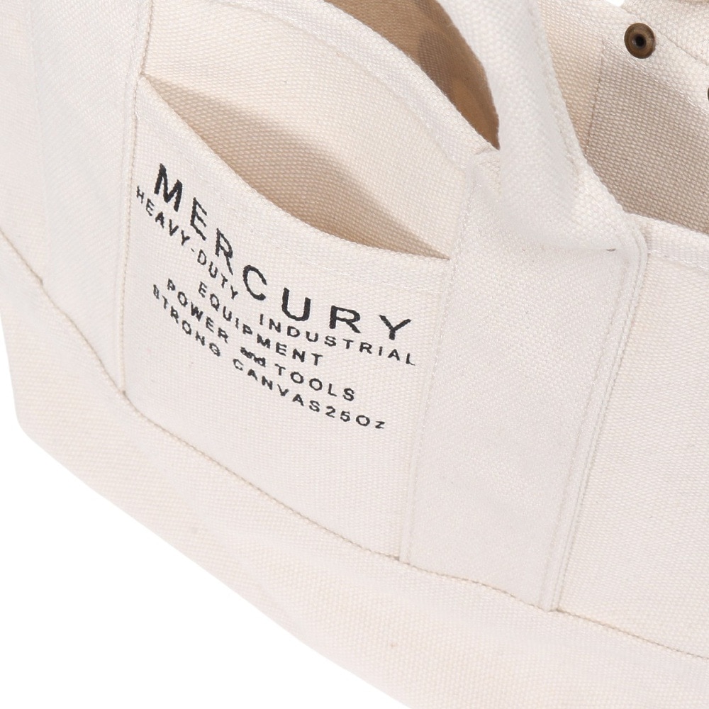 マーキュリー（MERCURY） キャンバストートバッグ Sサイズ WHT ME010061