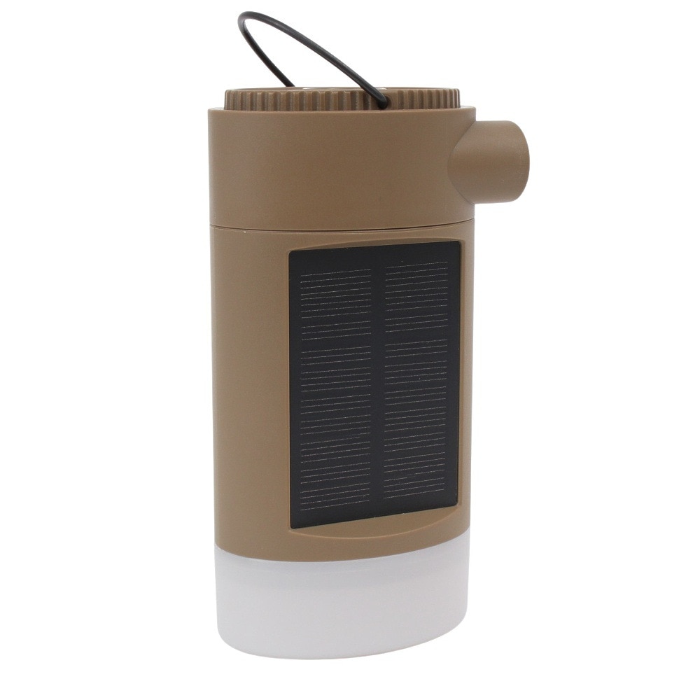 WAQ（WAQ） エアポンプ ランタン機能付き空気入れ 6種類のアタッチメント High power AirPump TAN