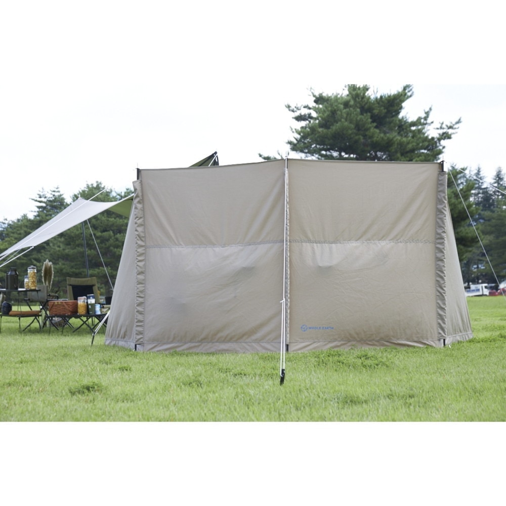 ホールアース（Whole Earth） 風よけ キャンプ EARTH RAMPART WE2MDZ53 SBG