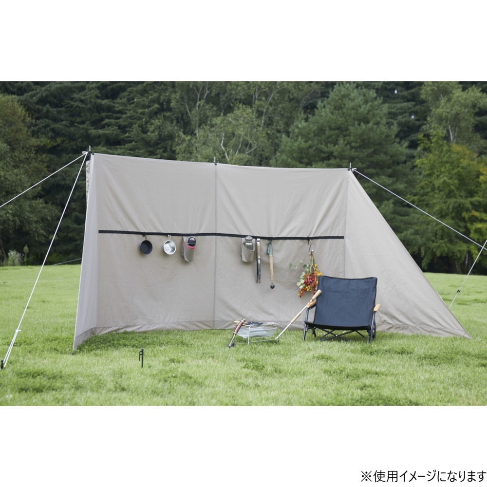 ホールアース（Whole Earth） 風よけ キャンプ EARTH RAMPART WE2MDZ53 SBG