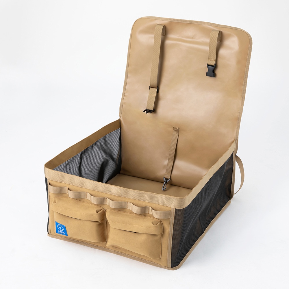 ホールアース（Whole Earth） ペットカート WE2MDZ59 BG ペット用 ドライブボックス 小型犬