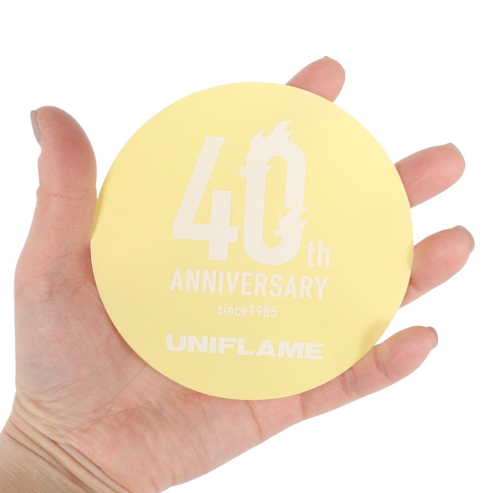 ユニフレーム（UNIFLAME） 40周年記念ステッカー 2枚組 690154