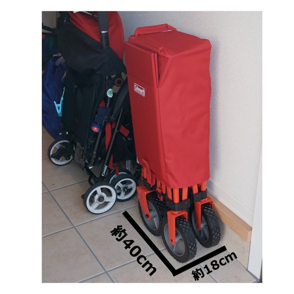 コールマン（Coleman） アウトドアワゴン 3個セット 収納 運搬 キャリー 2000021989 折りたたみ 耐荷重100kg