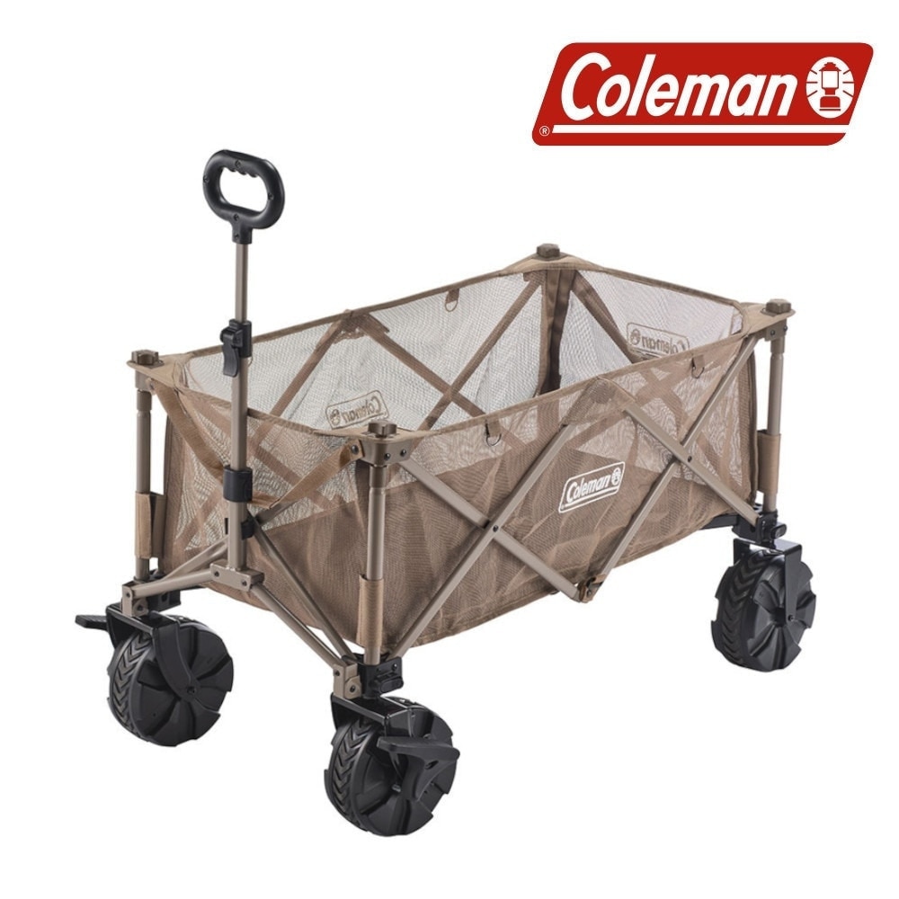 コールマン（Coleman） アウトドアワゴンマックス 2個セット 収納 運搬 キャリー 2185865 折りたたみ 耐荷重100kg