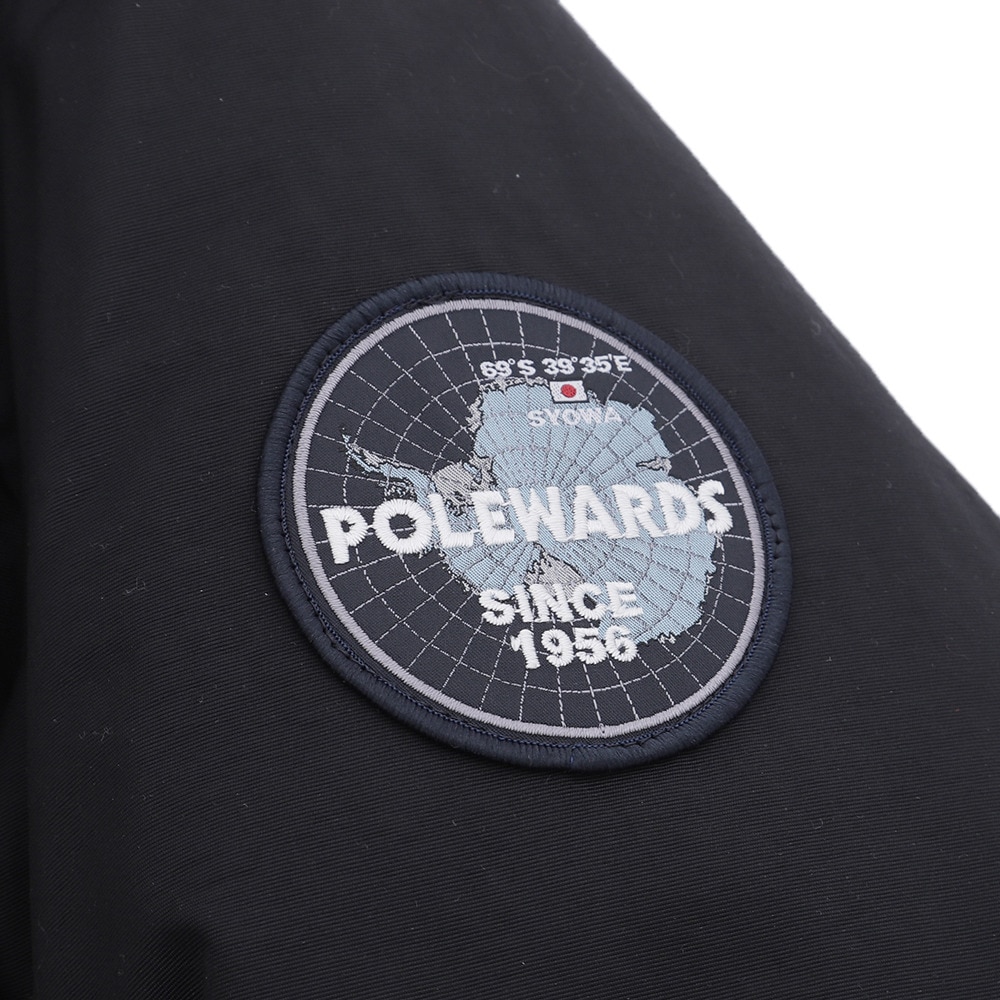 POLEWARDS（メンズ）ダウン ジャケット アウター マカルーマウンテンパーカー 6070 BLK