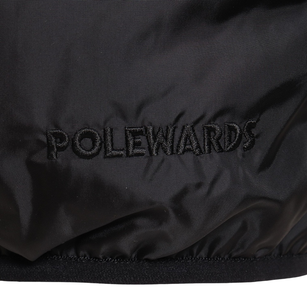 POLEWARDS（メンズ）ダウンジャケット アウター POLER アンダージャケット 6008 BLK あったか インナー 部屋着 コンパクト