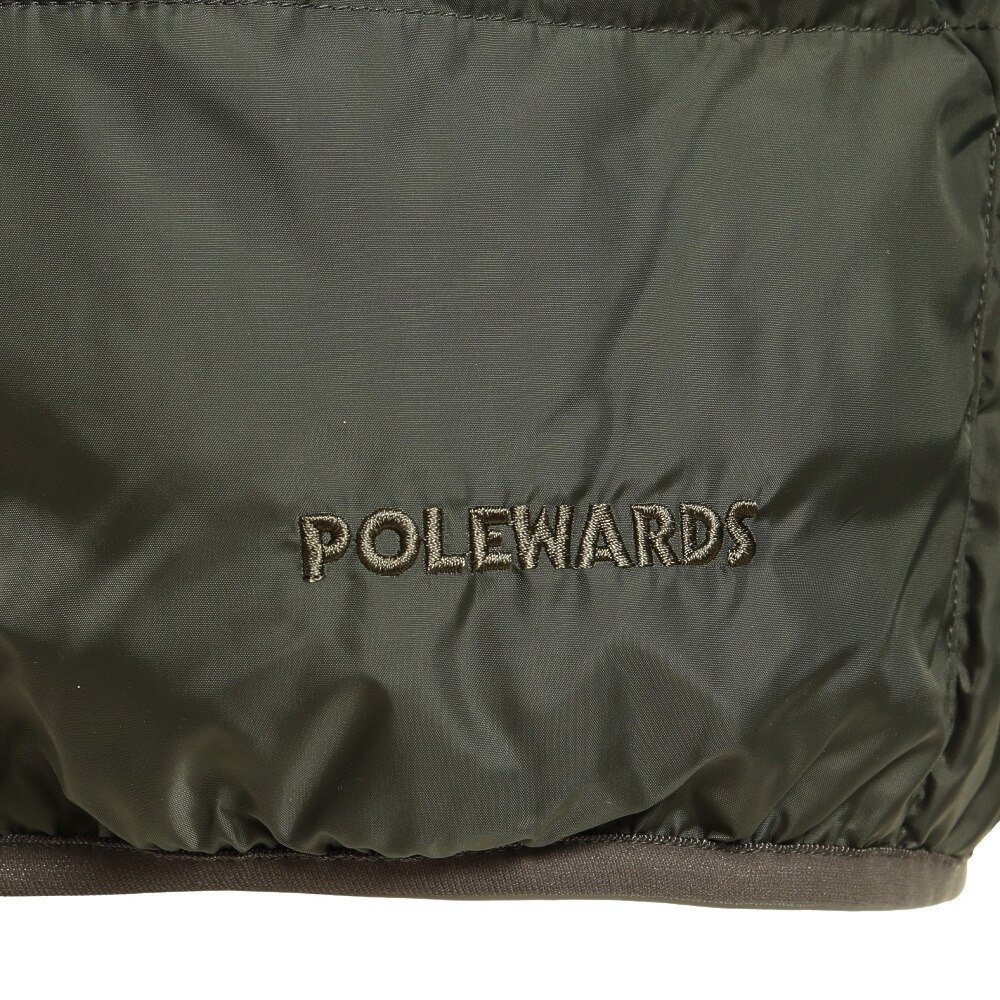 POLEWARDS（メンズ）ダウンジャケット アウター POLER アンダージャケット 6008 OLV あったか インナー 部屋着 コンパクト