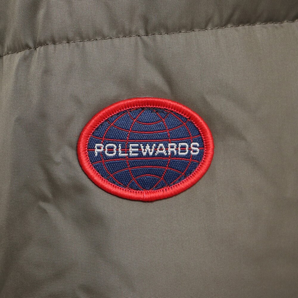 POLEWARDS（メンズ）ダウンジャケット アウター POLER WORKWER 6009 OLV アウトドア 外作業 冬キャンプ