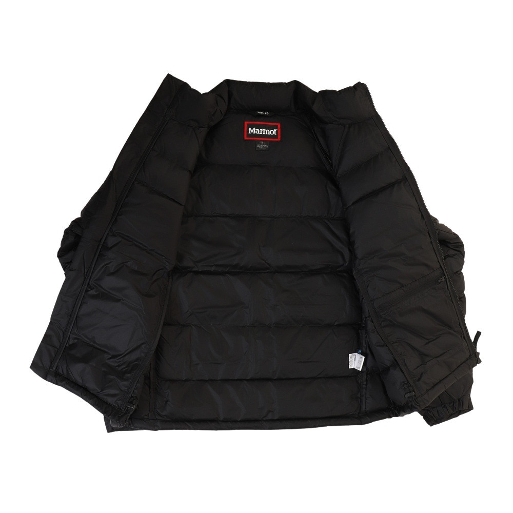 マーモット（Marmot）（メンズ、レディース）ダウンジャケット アウター 撥水 防風 ダウンセータージャケット TOUUJL26 BK★★★