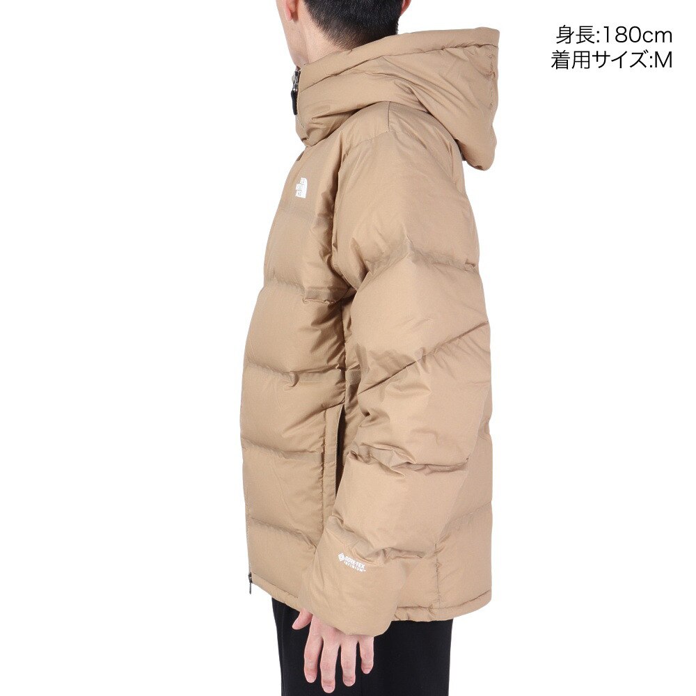 ノースフェイス（THE NORTH FACE）（メンズ）ダウンジャケット アウター ビレイヤーパーカ ND92215 KT ベージュ 収納袋付