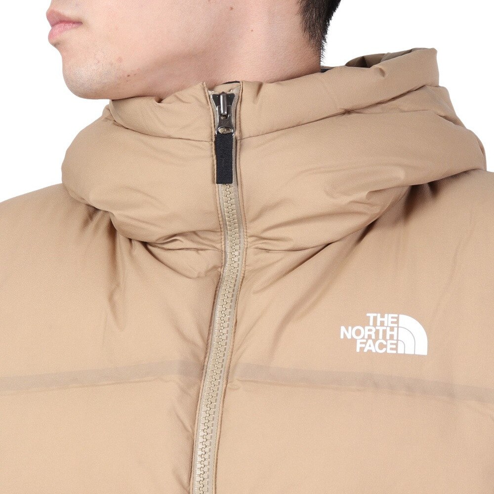 ノースフェイス（THE NORTH FACE）（メンズ）ダウンジャケット アウター ビレイヤーパーカ ND92215 KT ベージュ 収納袋付