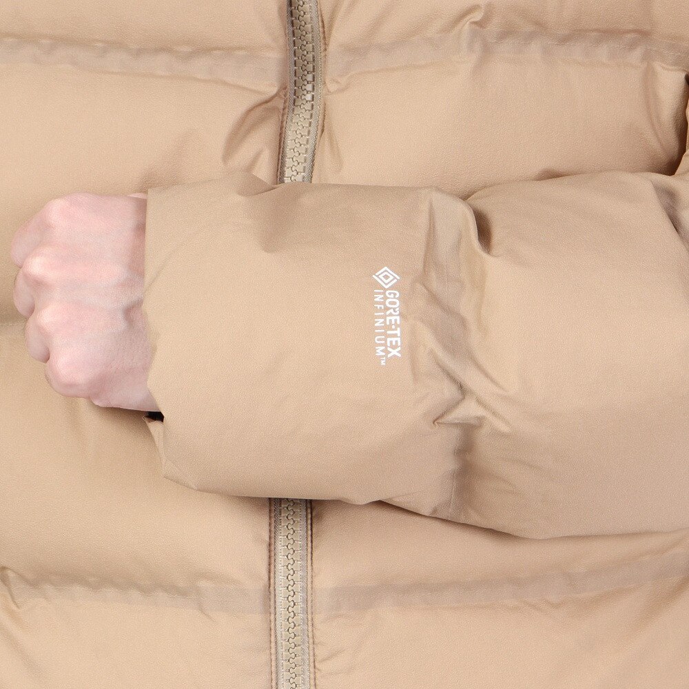 ノースフェイス（THE NORTH FACE）（メンズ）ダウンジャケット アウター ビレイヤーパーカ ND92215 KT ベージュ 収納袋付