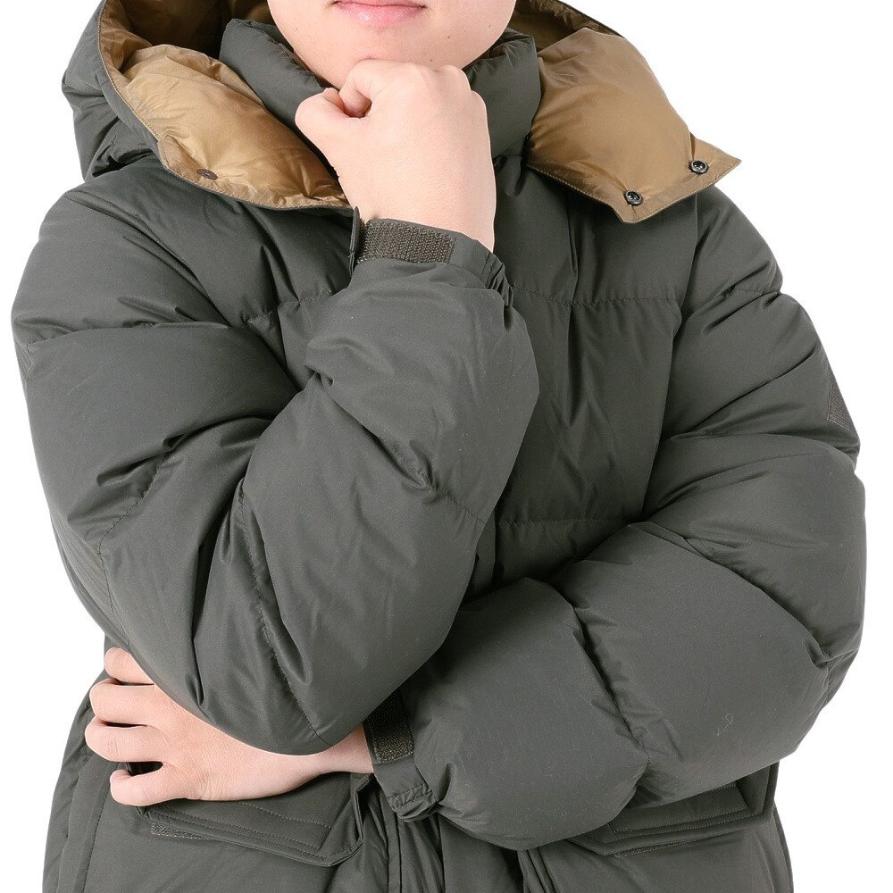 ノースフェイス（THE NORTH FACE）（メンズ）ダウンジャケット アウター キャンプシエラショート ND92230 NA カーキ