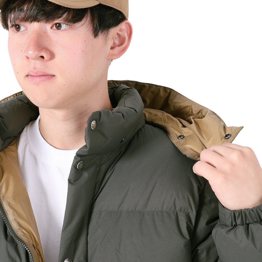 ノースフェイス（THE NORTH FACE）（メンズ）ダウンジャケット アウター キャンプシエラショート ND92230 NA カーキ