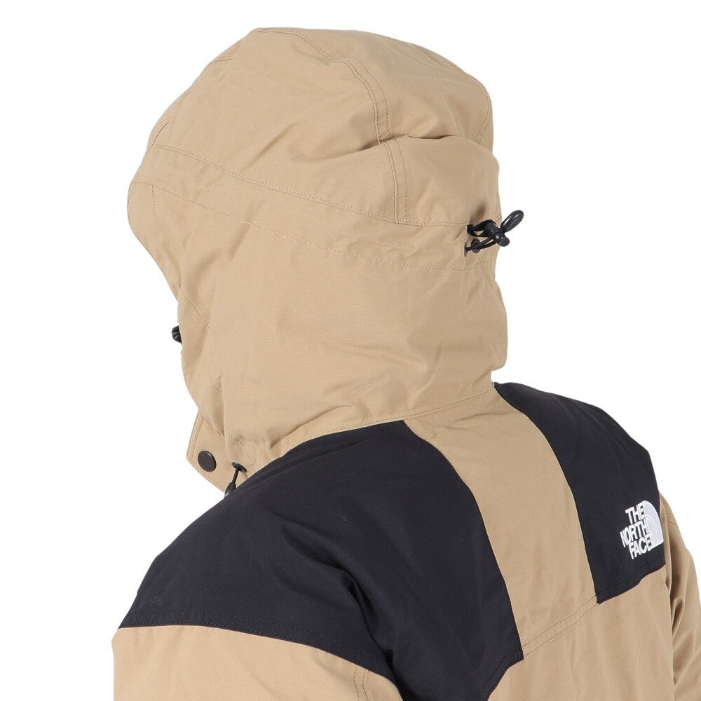 ノースフェイス（THE NORTH FACE）（メンズ）ダウンジャケット アウター マウンテンダウンジャケット ND92237 KT ベージュ×ブラック
