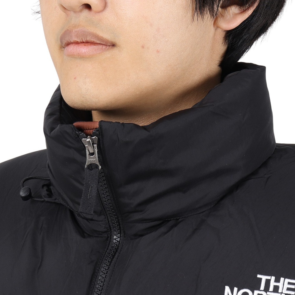 ザ・ノース・フェイス（THE NORTH FACE）（メンズ）ダウンジャケット アウター ヌプシジャケット ND92335 CA ブラウン×ブラック