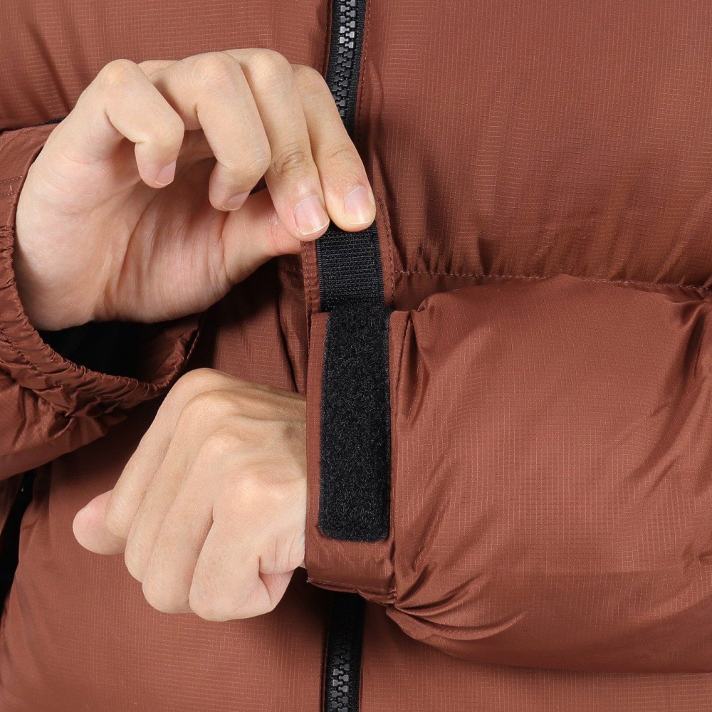 ザ・ノース・フェイス（THE NORTH FACE）（メンズ）ダウンジャケット アウター ヌプシジャケット ND92335 CA ブラウン×ブラック