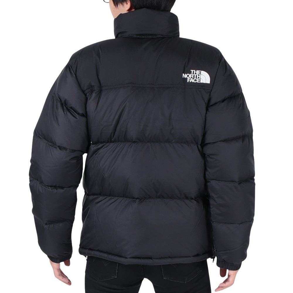 ノースフェイス（THE NORTH FACE）（メンズ）ダウンジャケット アウター ヌプシジャケット ND92335 K ブラック