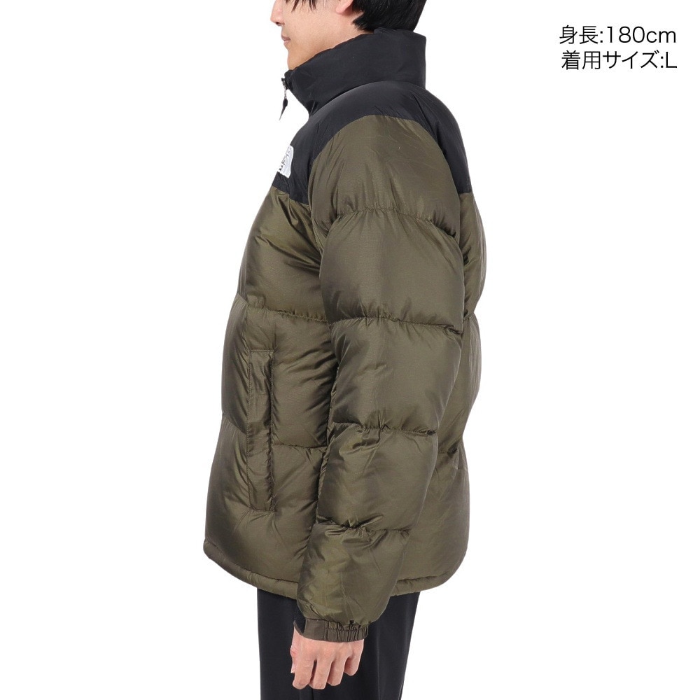 ノースフェイス（THE NORTH FACE）（メンズ）ダウンジャケット アウター ヌプシジャケット ND92335 NT ニュートープ