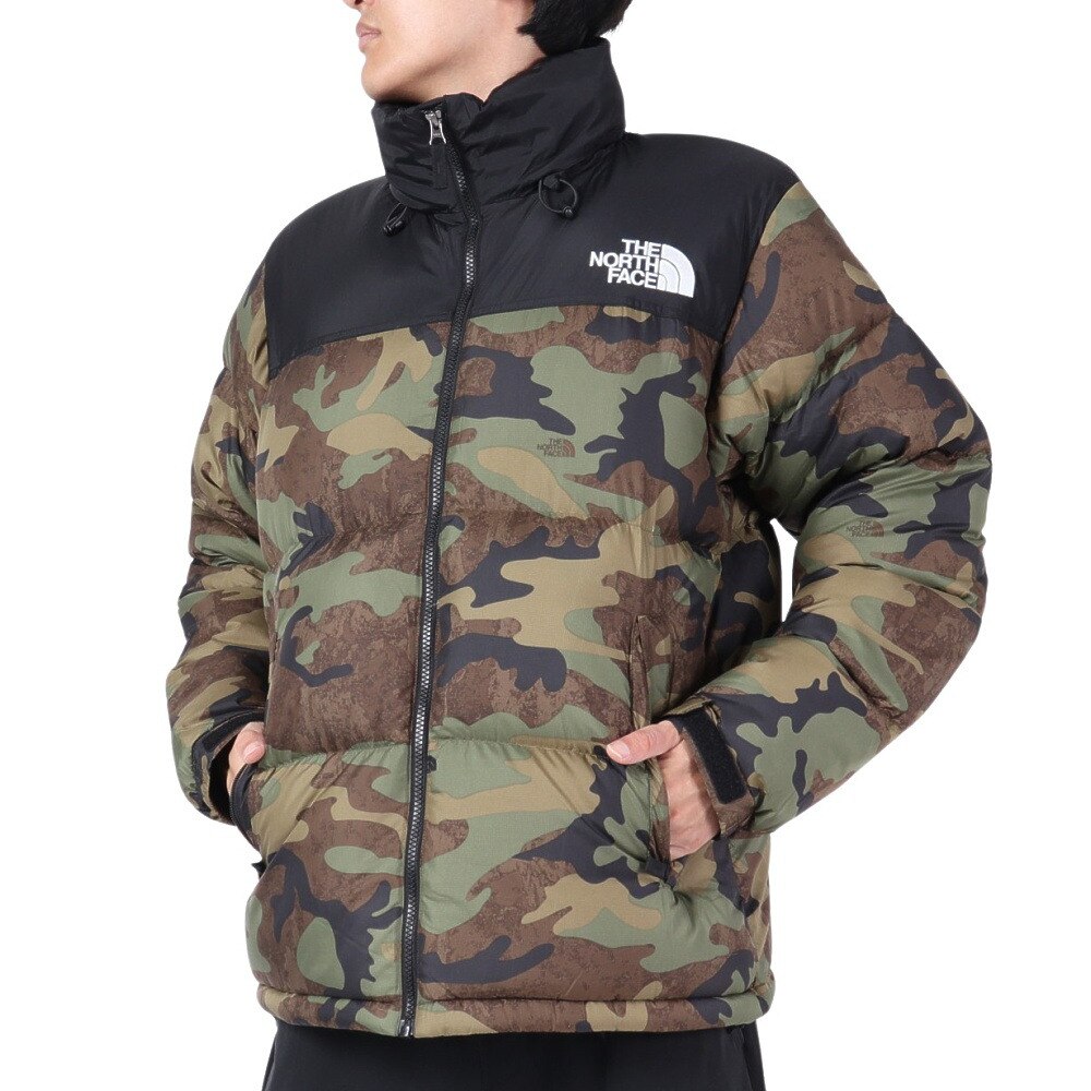 The North face nuptse jacket ヌプシ　カーキ