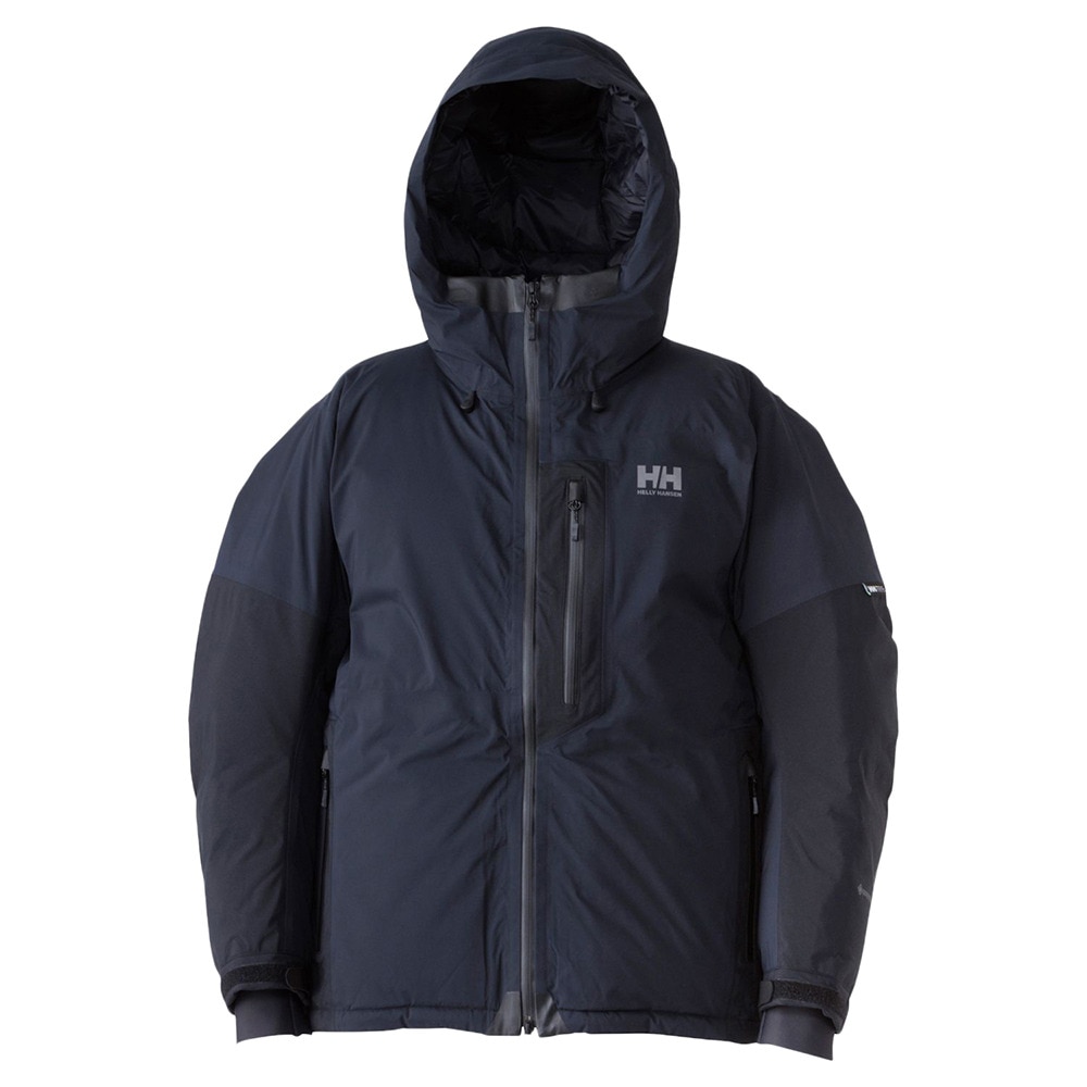 ヘリーハンセン（HELLY HANSEN）（メンズ）ダウンジャケット アウター アングラーウォータープルーフダウンジャケット HG12260 K  ブラック