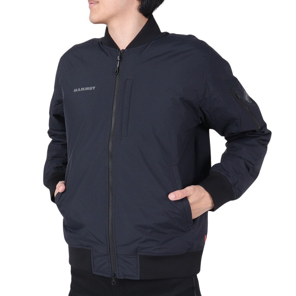 マムート（MAMMUT）（メンズ）ダウンジャケット アウター Floeberg IN ボンバー ジャケット AF 1013-03020-0001 ブラック
