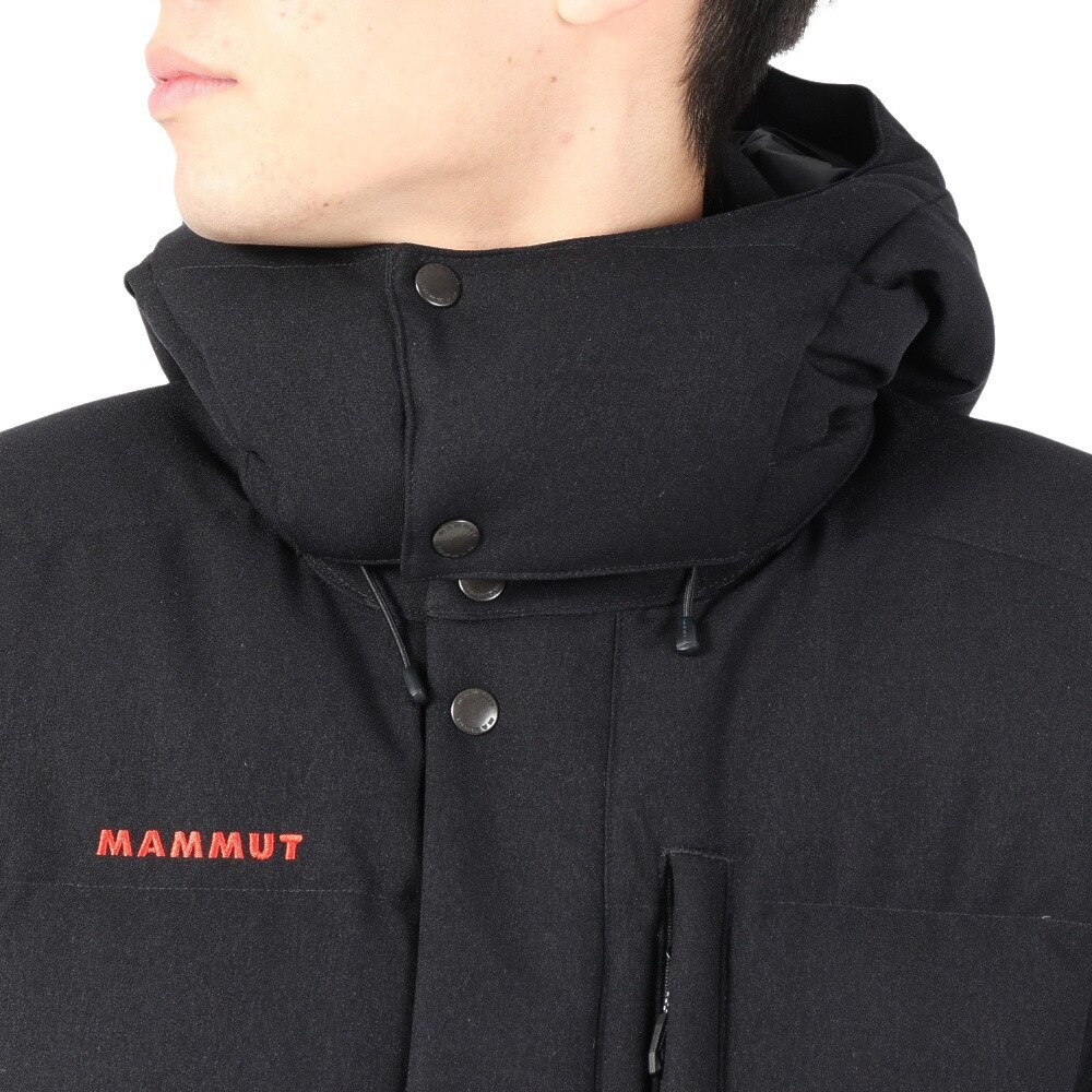 マムート（MAMMUT）（メンズ）ダウンジャケット クラシック Roseg 2.0 IN フーデッド ジャケット AF Men Classic 1013-03140-0001 ブラック