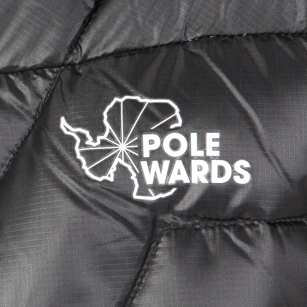 POLEWARDS（メンズ）ダウンジャケット アウター フュージョンドライダウン ライトウェイトジャケット PW2QJL07 BLK ブラック