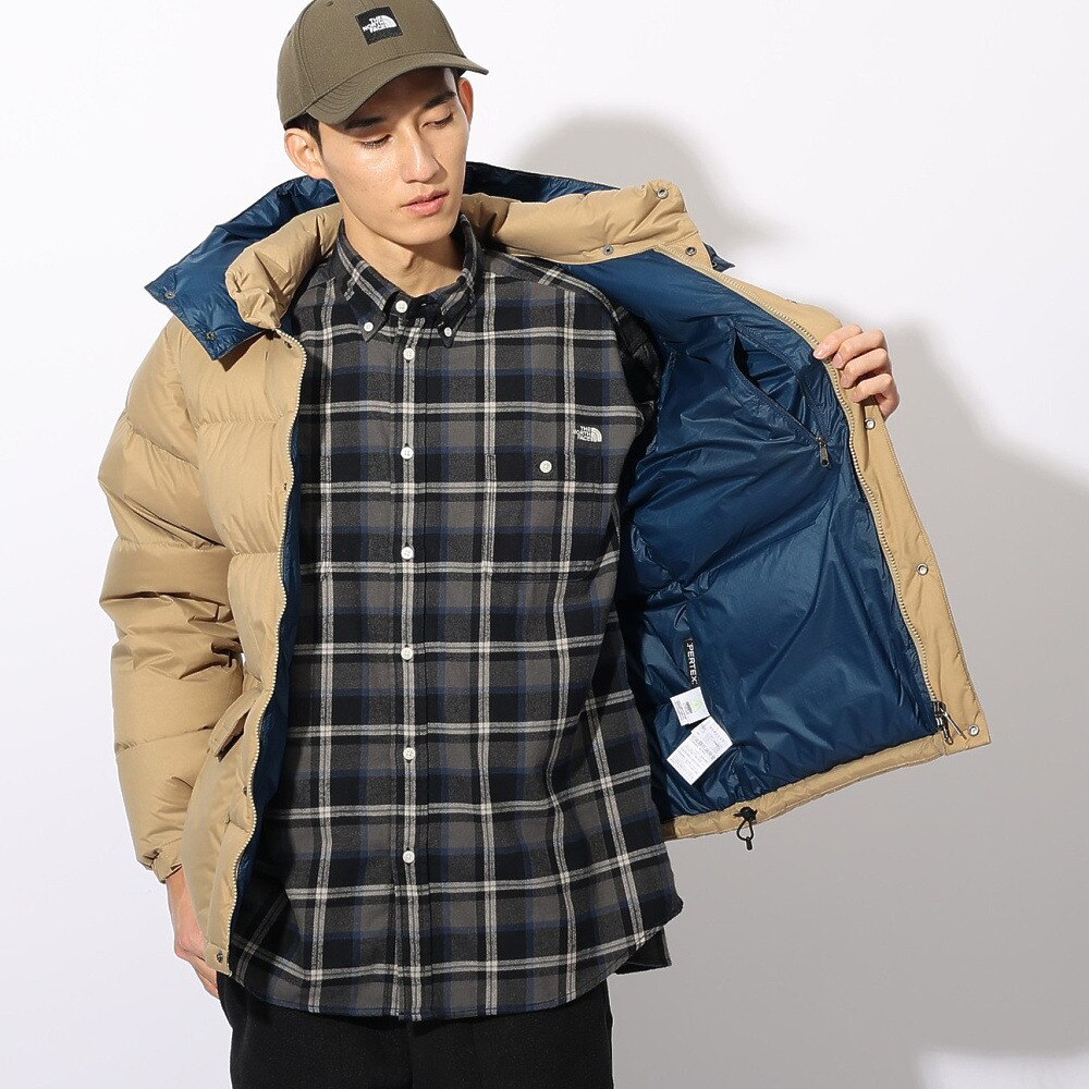 ザ・ノース・フェイス（THE NORTH FACE）（メンズ）ダウンジャケット アウター キャンプシエラショート ND92230 KM