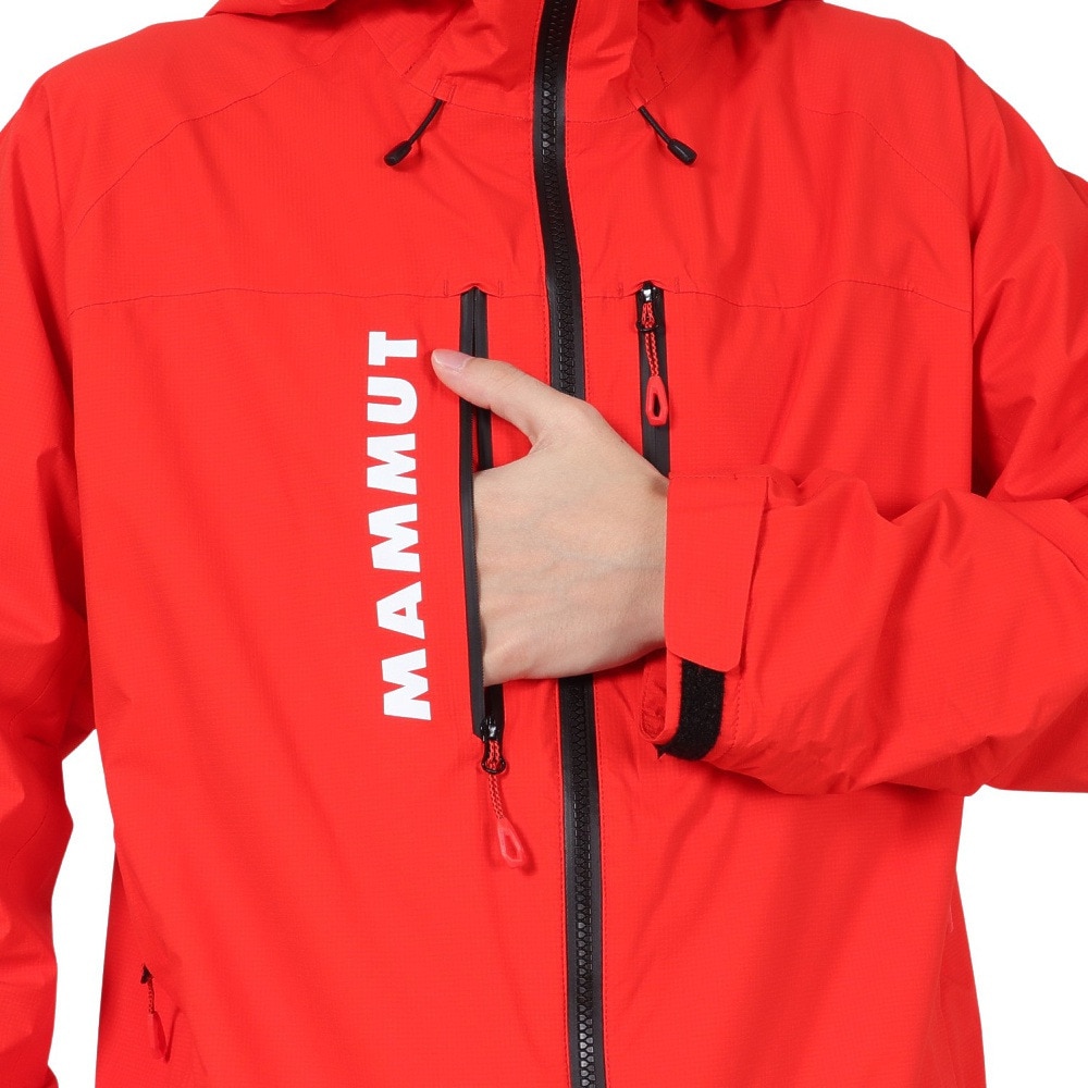 マムート（MAMMUT）（メンズ）フリーフライト ハードシェル サーモ フーデッドジャケット 1010-30960-3778 EUROサイズ シェルジャケット アウター トレッキング
