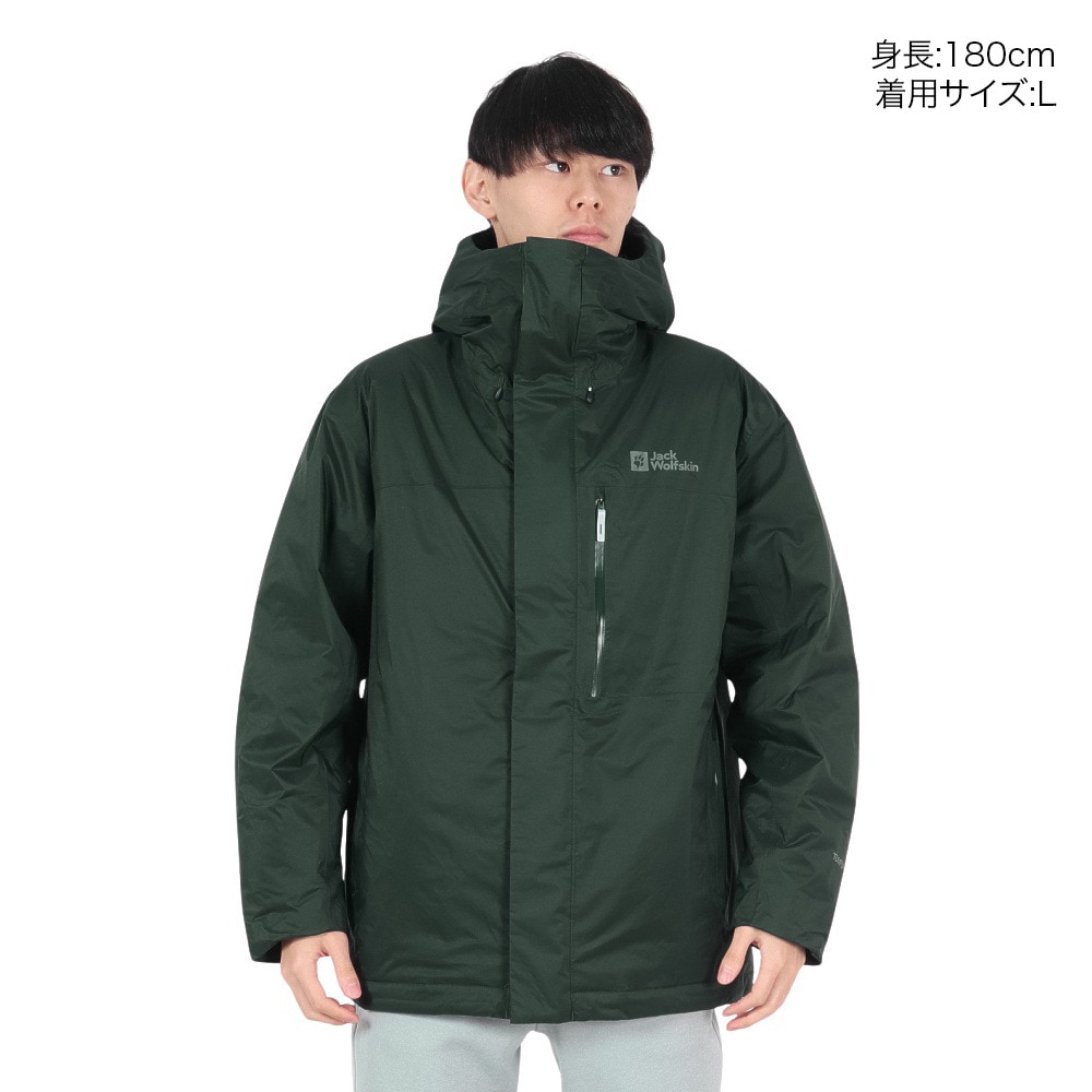 ジャックウルフスキン（JackWolfskin）（メンズ）ダウンジャケット アウター アークトレイラー A62516-4161