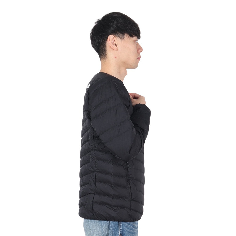 ザ・ノース・フェイス（THE NORTH FACE）（メンズ）中綿ジャケット アウター サンダーラウンドネックジャケット NY82313 K ブラック