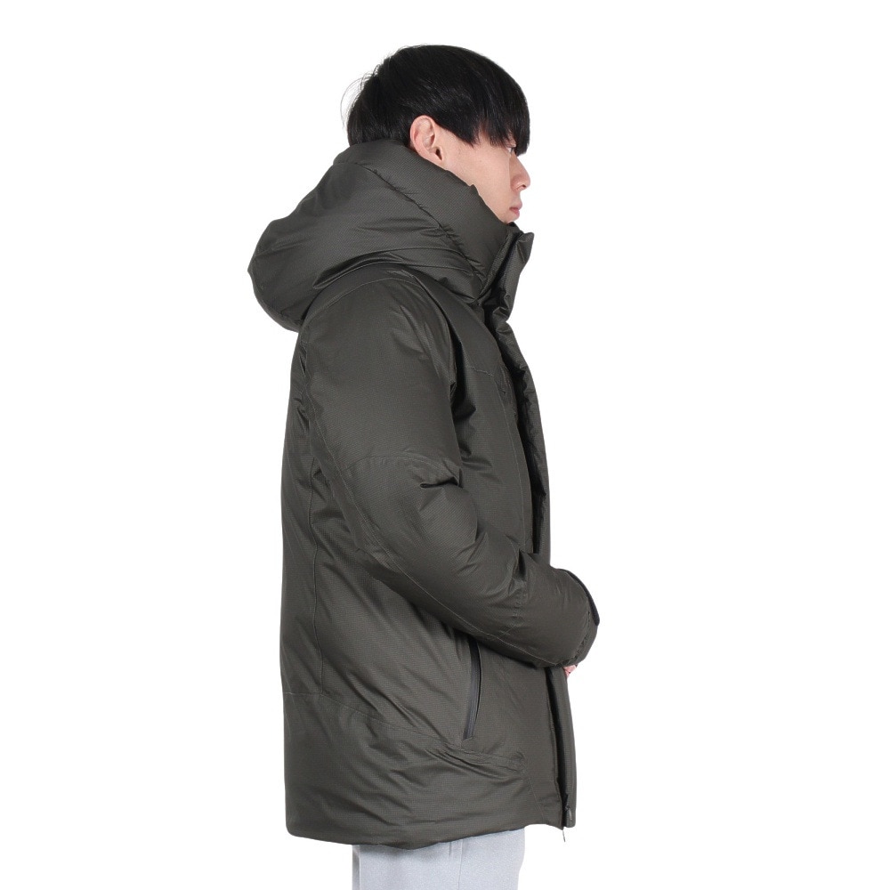 POLEWARDS（メンズ）アウター RD ダウンジャケット PW2SJL02 BLK ブラック 防水 軽量 サステナブル