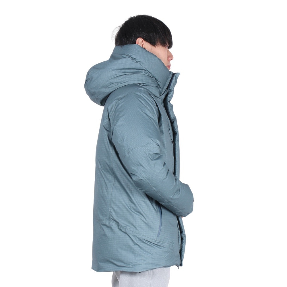 POLEWARDS（メンズ）アウター RD ダウンジャケット PW2SJL02 BLU ブルー 防水 軽量 サステナブル
