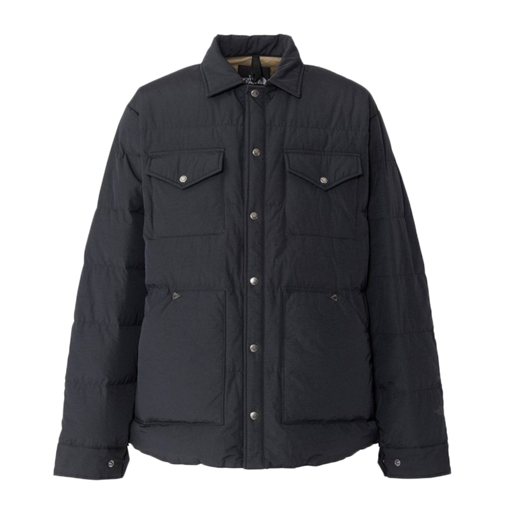 ザ・ノース・フェイス（THE NORTH FACE）（メンズ）ダウンジャケット アウター スタッフドシャツ ND92532 K