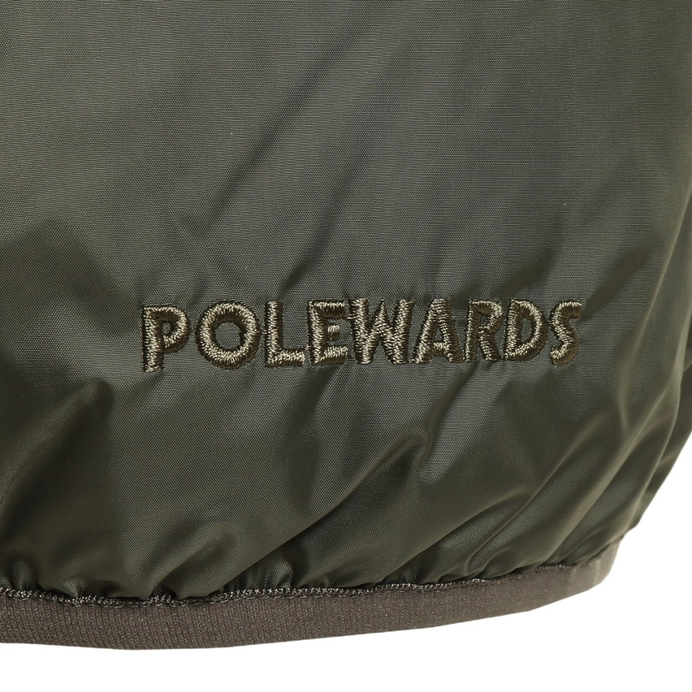 POLEWARDS（メンズ）ダウンベスト アウター POLER アンダーベスト 6007 OLV あったか インナー 部屋着 コンパクト