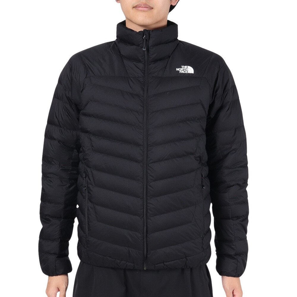 ノースフェイス（THE NORTH FACE）（メンズ）ジャケット 中綿 アウター サンダージャケット NY82312 K ブラック ポケッタブル