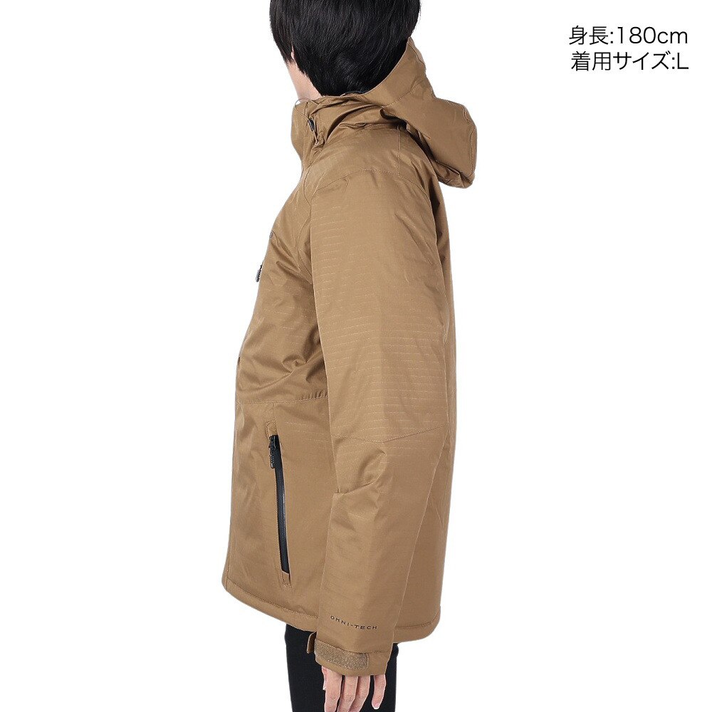 コロンビア（Columbia）（メンズ）ジャケット 中綿 アウター オークハーバーインシュレイテッドジャケット WE6764 257 ベージュ