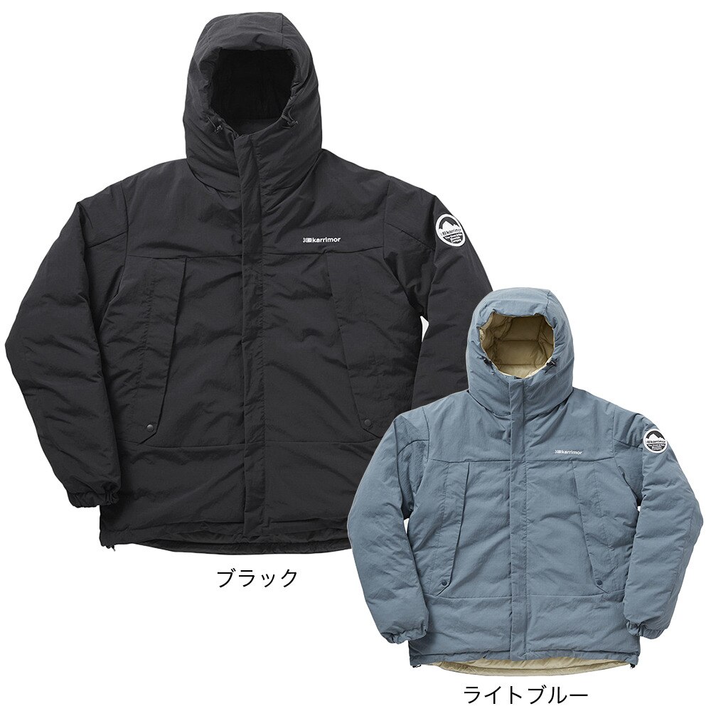 カリマー（karrimor）（メンズ）ジャケット 中綿 アウター eday リバーシブル パーカー 101447-9000 ブラック