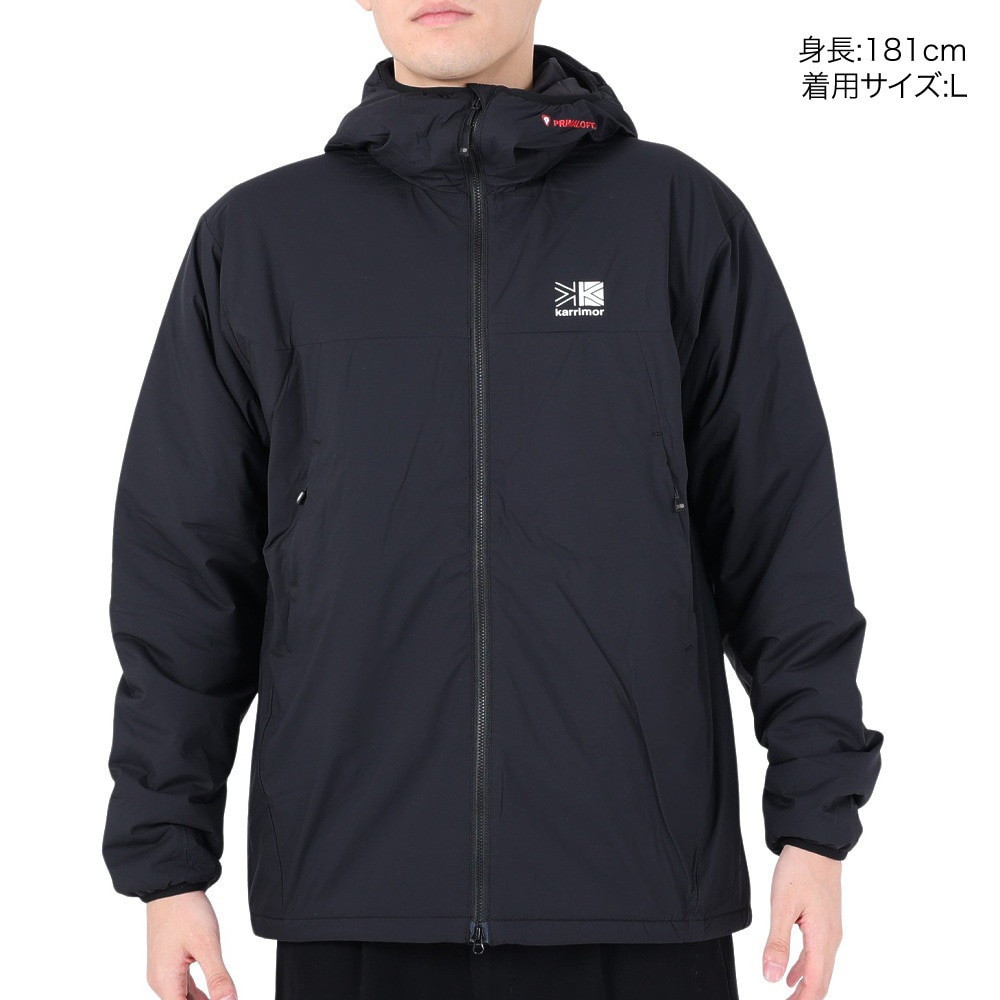 カリマー（karrimor）（メンズ）ジャケット 中綿 アウター insulation LT フーディ 101504-9000 ブラック